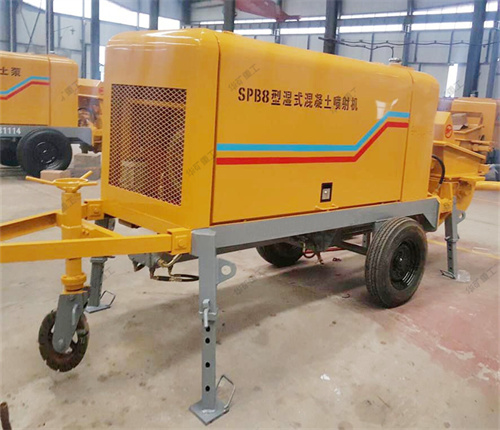 華礦集團熱銷產(chǎn)品濕式混凝土噴射機發(fā)往陜西